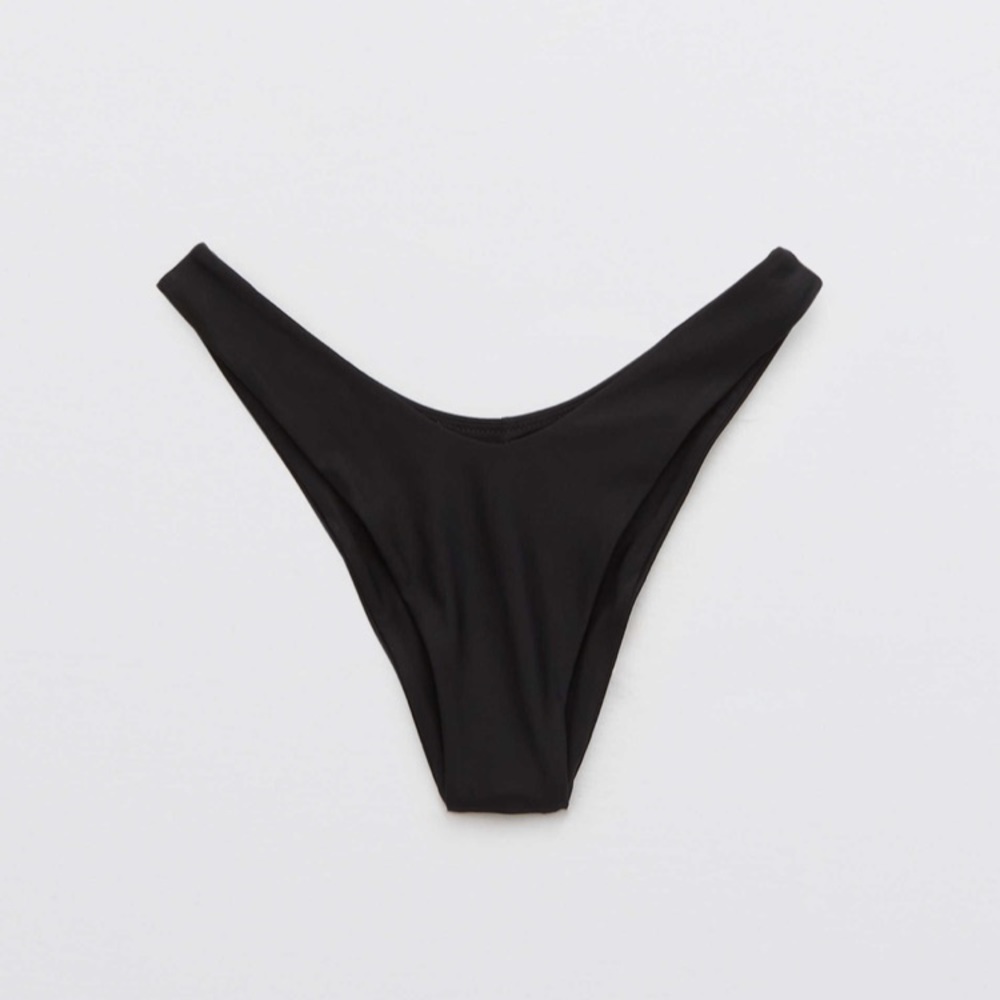 Aerie Real Good high cut cheeky bikini bottoms